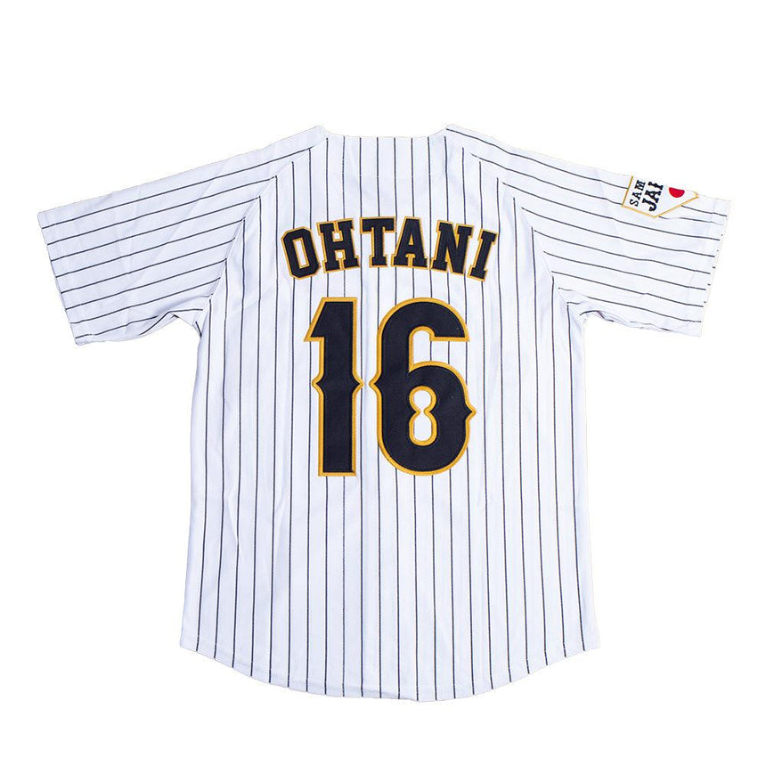 JAPAN NATIONAL YOUTH BASEBALL OHTANI BUTTON DOWN JERSEY - Allstarelite.com