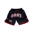 JORDAN CHICAGO GOAT PINESTRIPE BASKETBALL SHORTS - Allstarelite.com