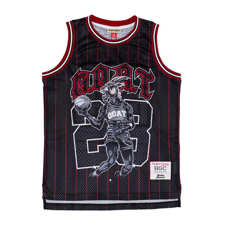 JORDAN GOAT PINSTRIPE BASKETBALL JERSEY - Allstarelite.com