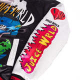 JUICEWRLD YOUTH SATIN JACKET BLACK/RED - Allstarelite.com