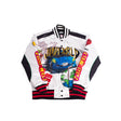 JUICEWRLD YOUTH SATIN JACKET WHITE/RED - Allstarelite.com