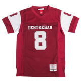 JUSTIN JEFFERSON HS FOOTBALL JERSEY RED - Allstarelite.com