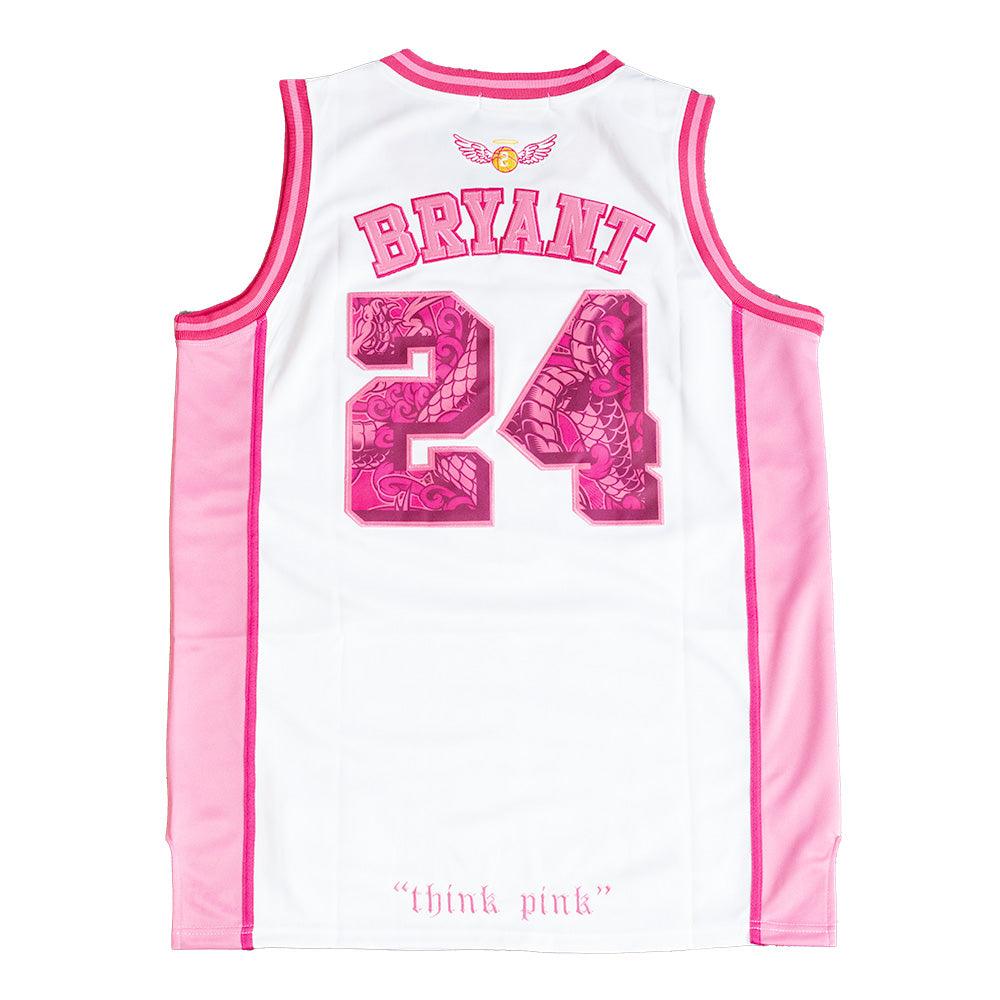 KOBE BRYANT THINK PINK BASKETBALL JERSEY - Allstarelite.com