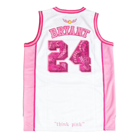 KOBE BRYANT THINK PINK BASKETBALL JERSEY - Allstarelite.com