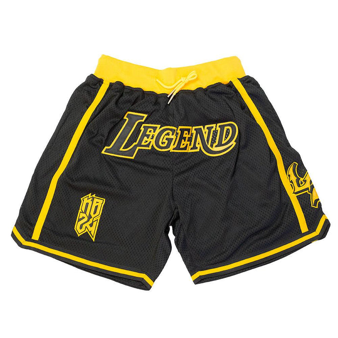 Crenshaw Mamba Shorts S / Teal - Custom Designed Basketball Shorts by All Star Elite