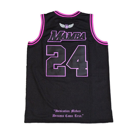 LOS ANGELES KOBE BRYANT AIRBRUSH BASKETBALL JERSEY - Allstarelite.com