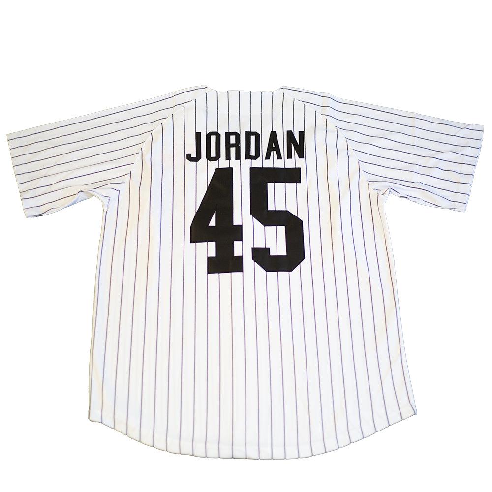 MICHAEL JORDAN BASEBALL JERSEY WHITE Allstarelite