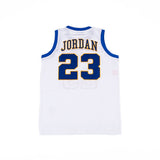 Michael Jordan Laney HS Jersey White Youth - Allstarelite.com