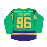 YOUTH MIGHTY DUCKS CONWAY HOCKEY JERSEY (GREEN)