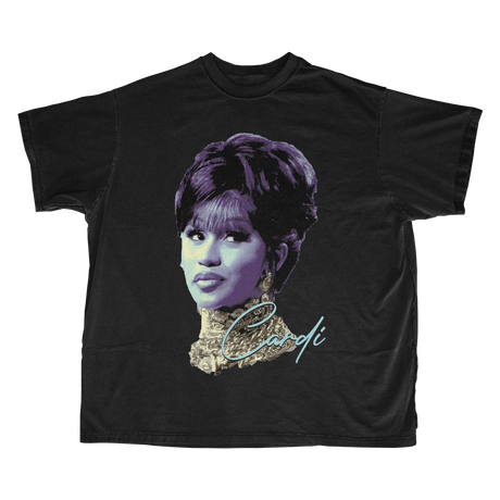 CARDI BIG HEAD T-SHIRT