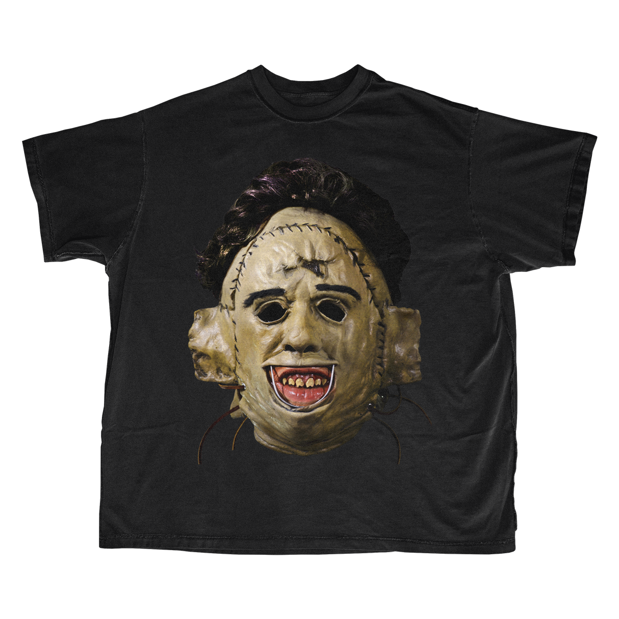 LEATHERFACE BIG HEAD T-SHIRT