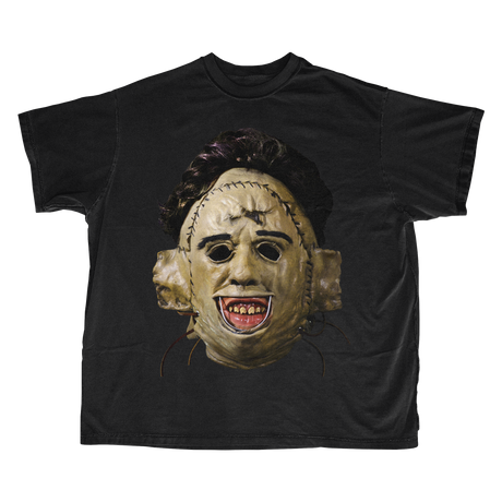 LEATHERFACE BIG HEAD T-SHIRT