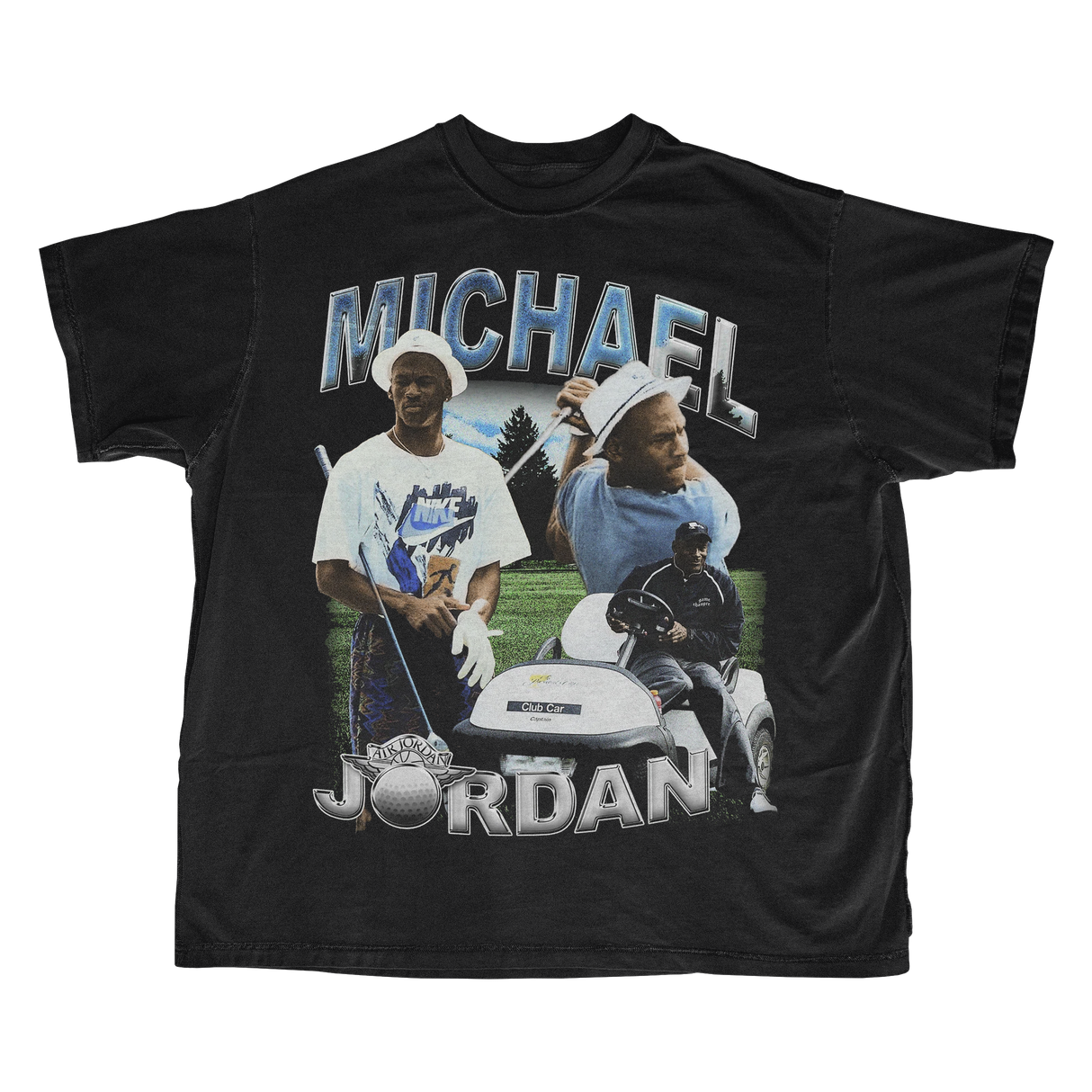 MICHAEL JORDAN GOLD SPORTS T-SHIRT