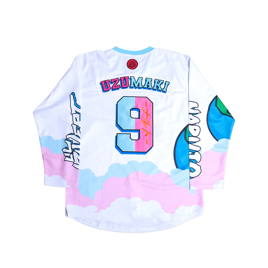 NARUTO X UZI VERT  YOUTH AWAY HOCKEY JERSEY