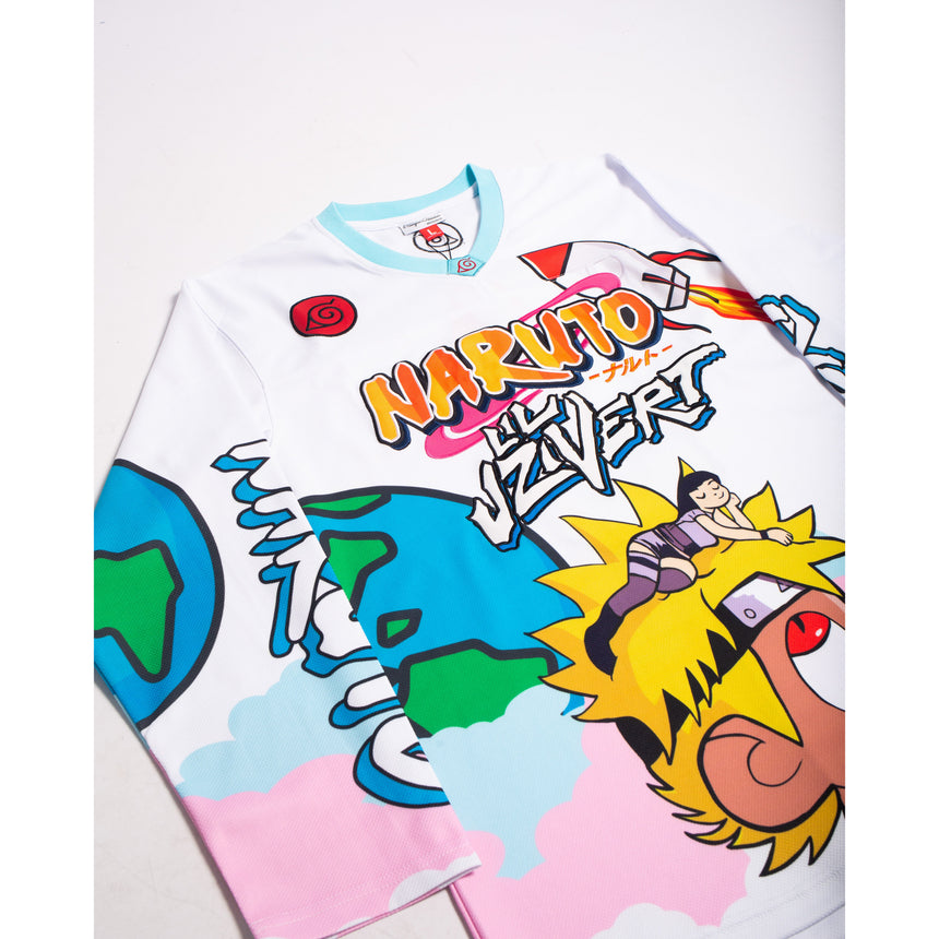 NARUTO X UZI VERT  YOUTH AWAY HOCKEY JERSEY