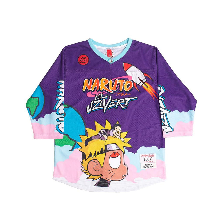 NARUTO X UZI VERT  YOUTH HOME HOCKEY JERSEY