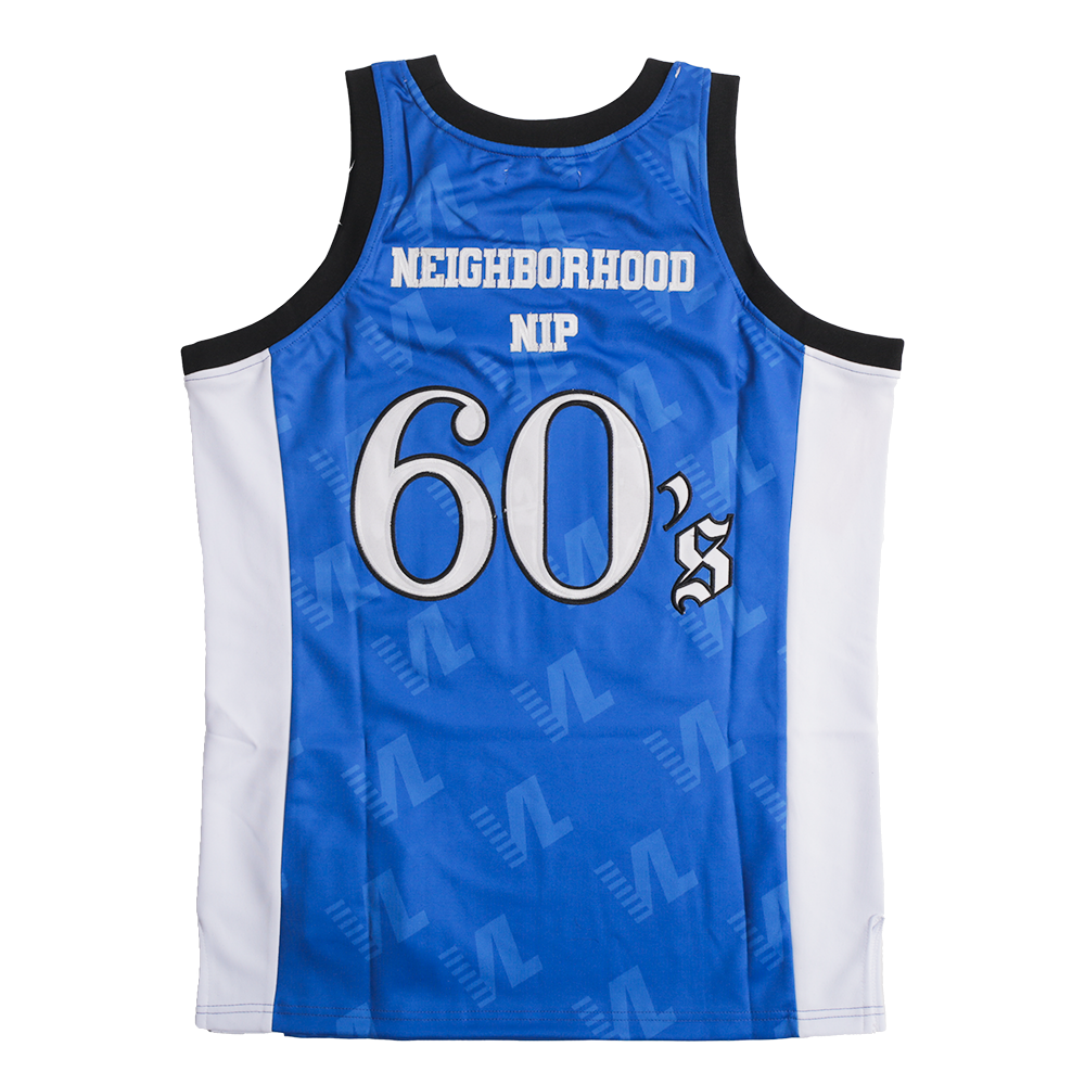 NEIGHBORHOOD NIP JERSEY BLUE - Allstarelite.com