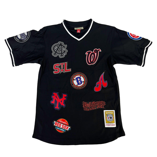 NERGO LEAGUE PULLOVER COLLAGE BASEBALL JERSEY - Allstarelite.com