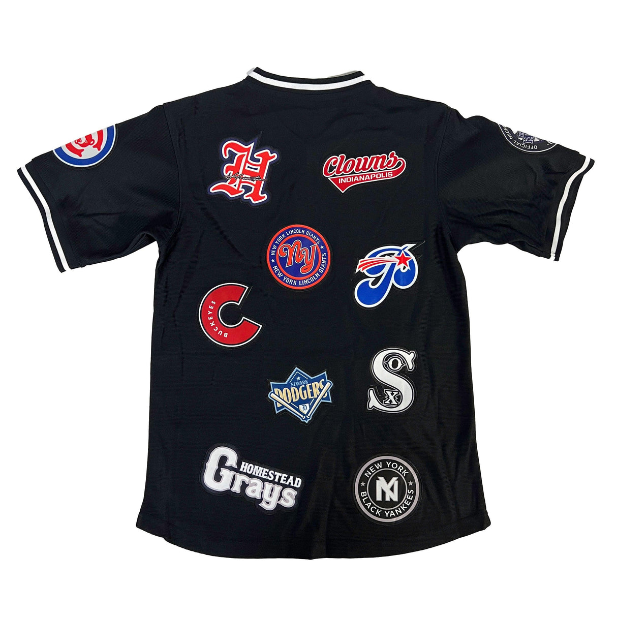 NERGO LEAGUE PULLOVER COLLAGE BASEBALL JERSEY - Allstarelite.com