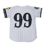 NEW YORK BLACK YANKEES STRIPPED #99 BASEBALL JERSEY - Allstarelite.com