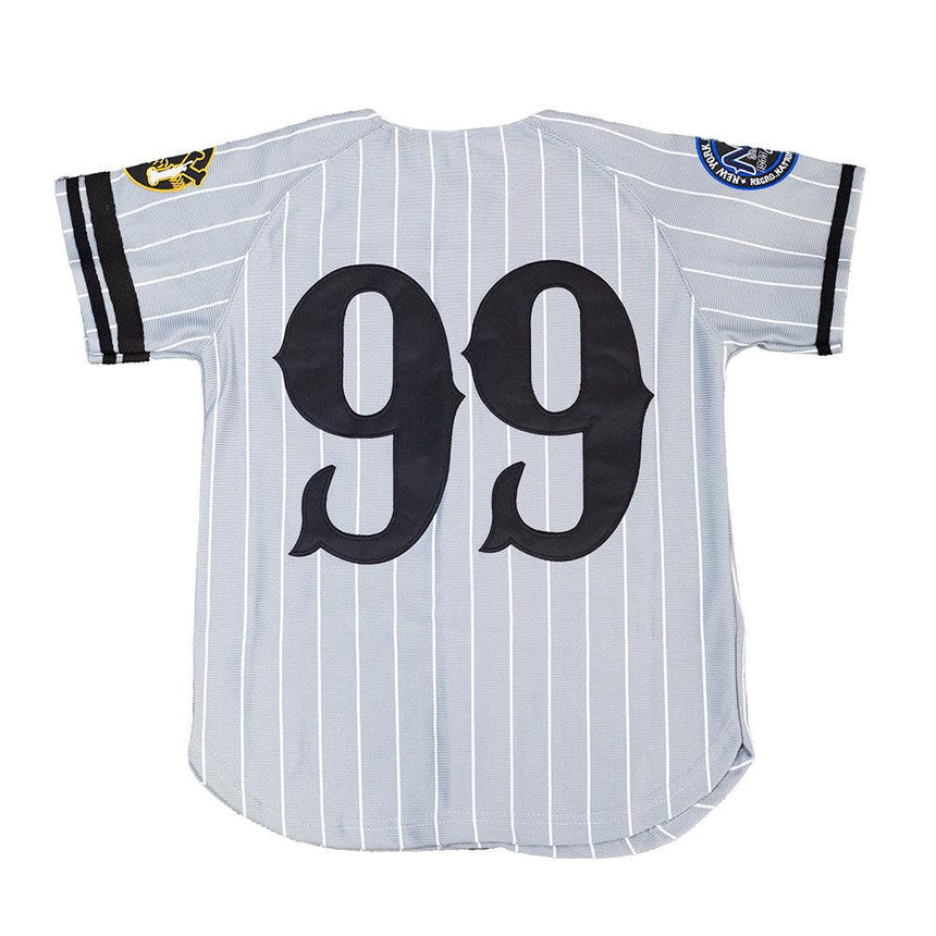 NEW YORK BLACK YANKEES STRIPPED #99 YOUTH BASEBALL JERSEY - Allstarelite.com