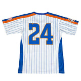 NEW YORK LINCOLN GIANTS STRIPED BASEBALL JERSEY - Allstarelite.com