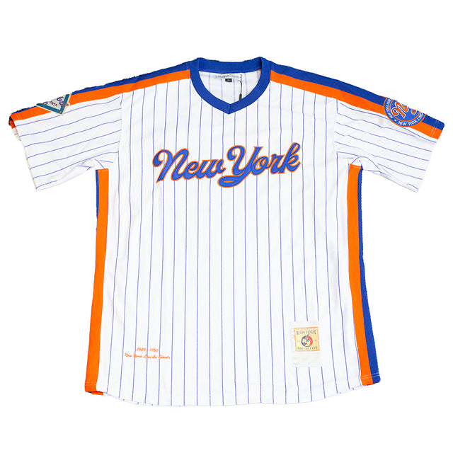 NEW YORK WHITE NL BASEBALL JERSEY - Allstarelite.com