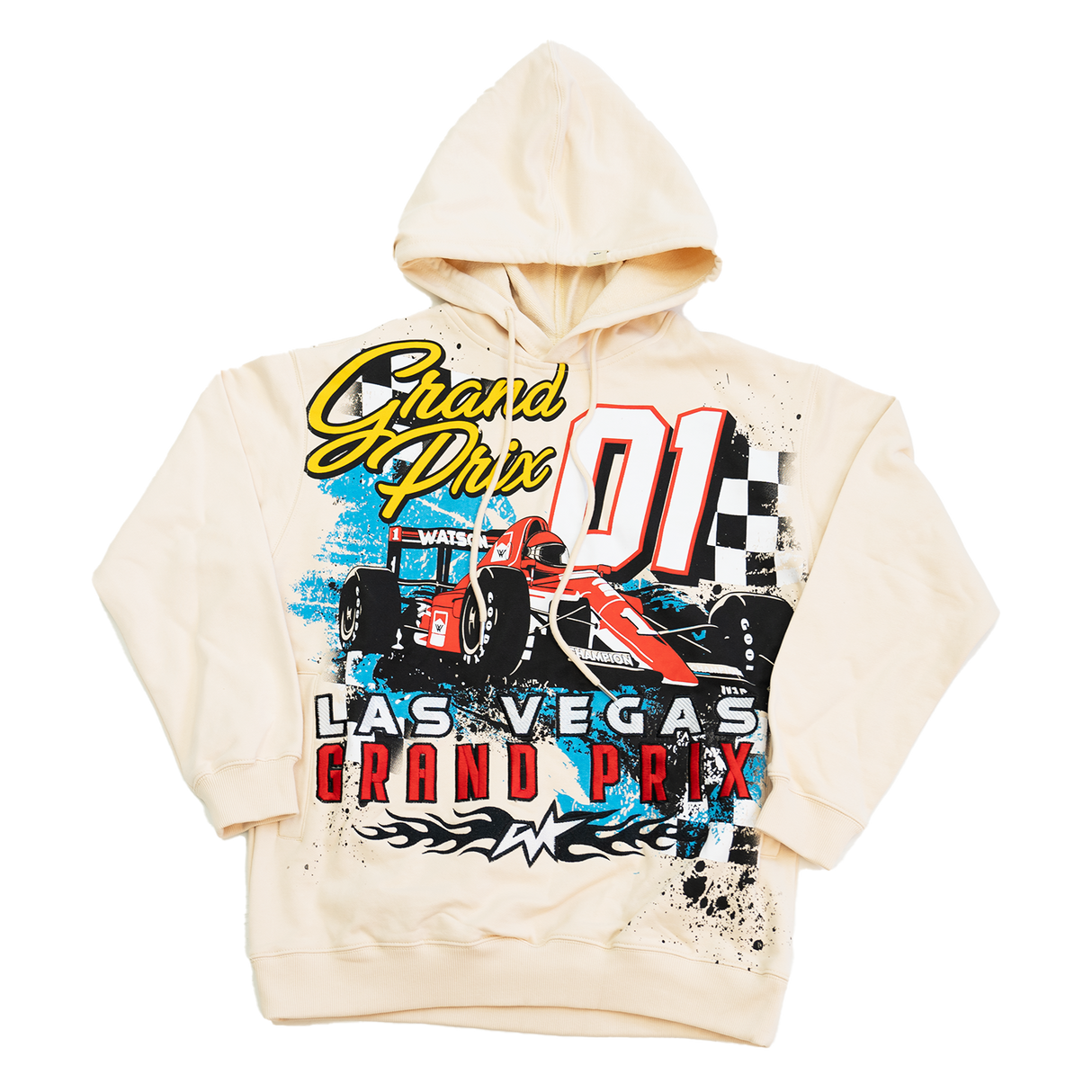 WATSON VEGAS WINNERS CIRCLE HOODIE (CREAM)