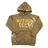 WATSON WATSON DEPARTMENT HOODIE (BROWN)