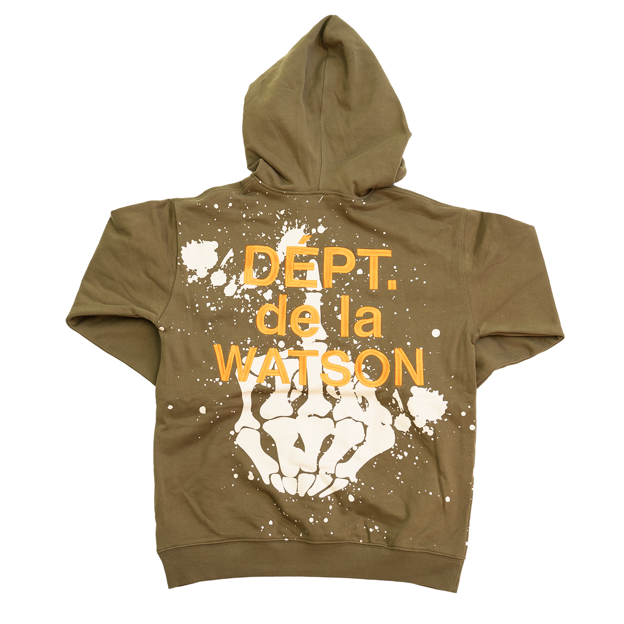 WATSON WATSON DEPARTMENT HOODIE (BROWN)