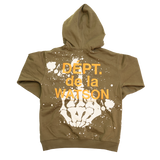 WATSON WATSON DEPARTMENT HOODIE (BROWN)