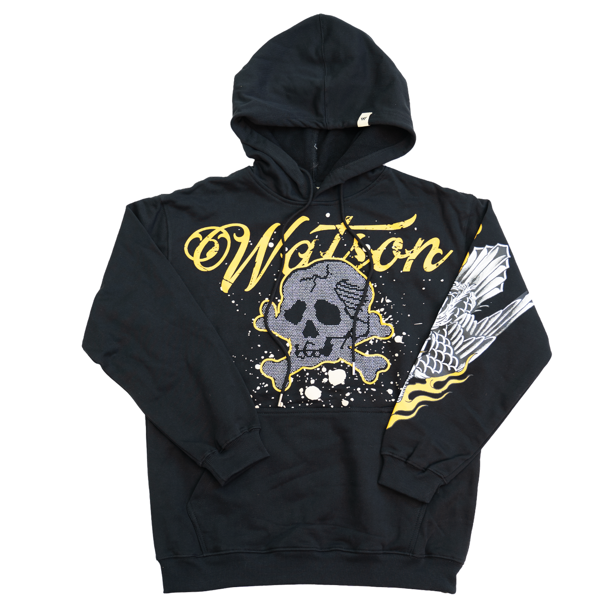 WATSON WATSON EAGLE HOODIE (BLACK)