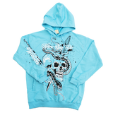 WATSON NEVER SAY DIE HOODIE (CAROLINA BLUE)