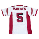 PATRICK MAHOMES WHITE HIGH SCHOOL FOOTBALL JERSEY - Allstarelite.com