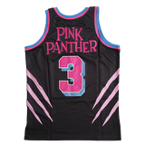 PINK PANTHER MIAMI BASKETBALL JERSEY BLACK - Allstarelite.com