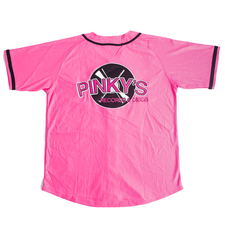 PINKYS RECORDS BASEBALL JERSEY PINK - Allstarelite.com