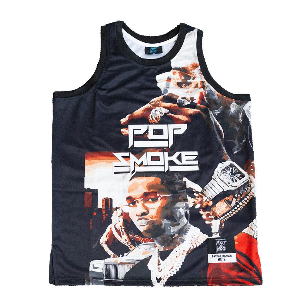 POP SMOKEMEET THE WOO BASKETBALL JERSEY - Allstarelite.com