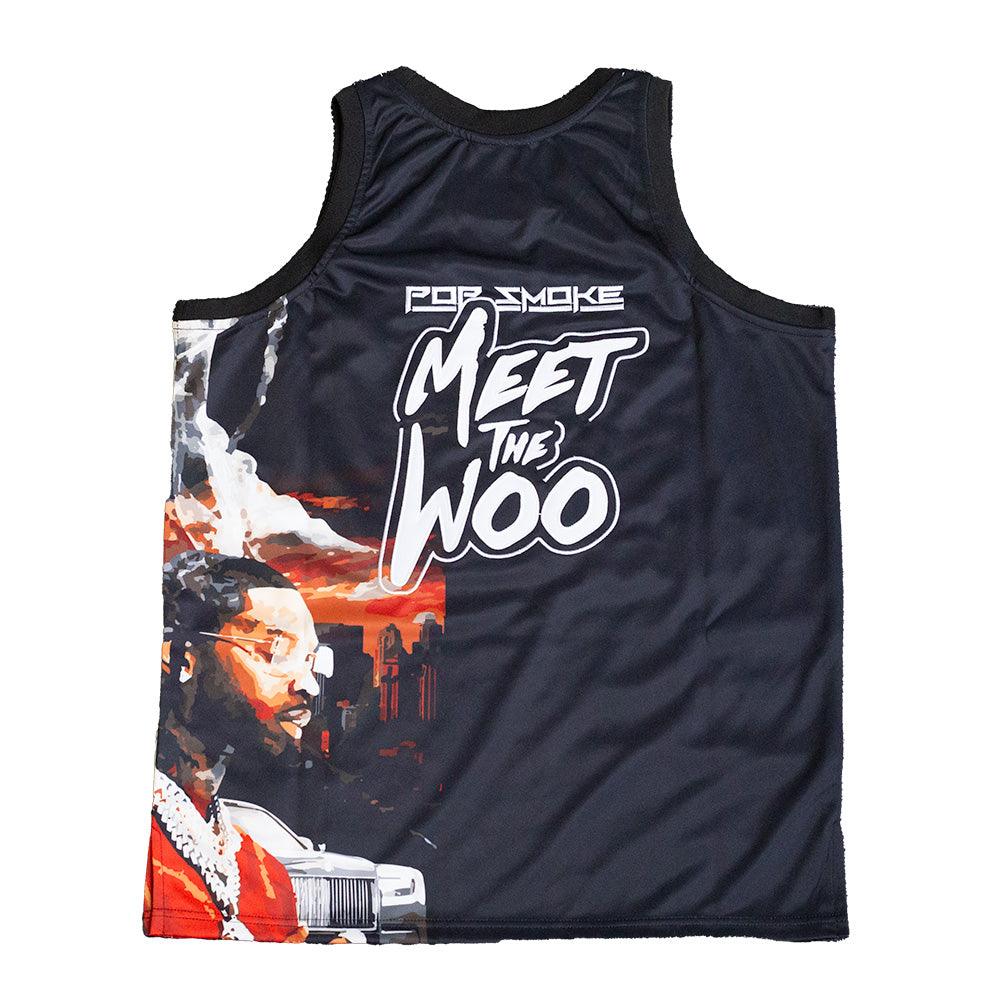 POP SMOKEMEET THE WOO BASKETBALL JERSEY - Allstarelite.com