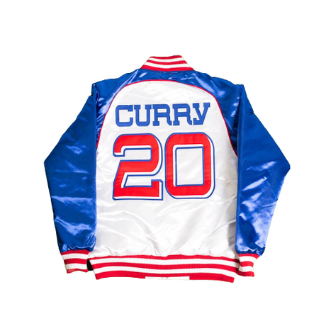 STEPH CURRY HIGH SCHOOL SATIN JACKET - Allstarelite.com