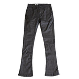 T4 Jet Black Wax Stacked Denim - Allstarelite.com