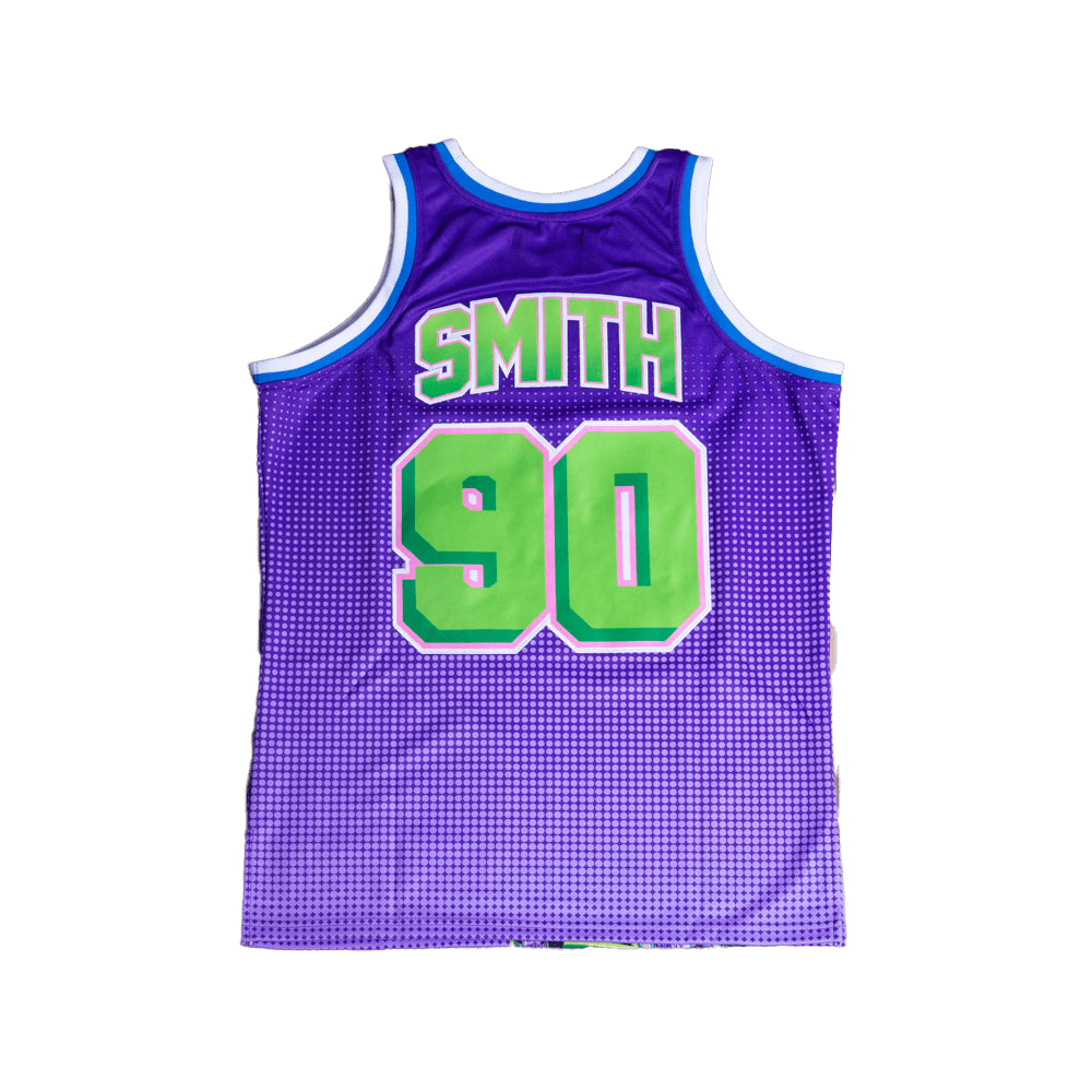 FRESH PRINCE CAST BASKETBALL JERSEY PURPLE