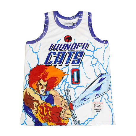 THUNDERCATS LION-O PANTHRO BASKETBALL JERSEY - Allstarelite.com