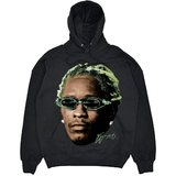 THUG BIG HEAD HOODIE (BLACK)