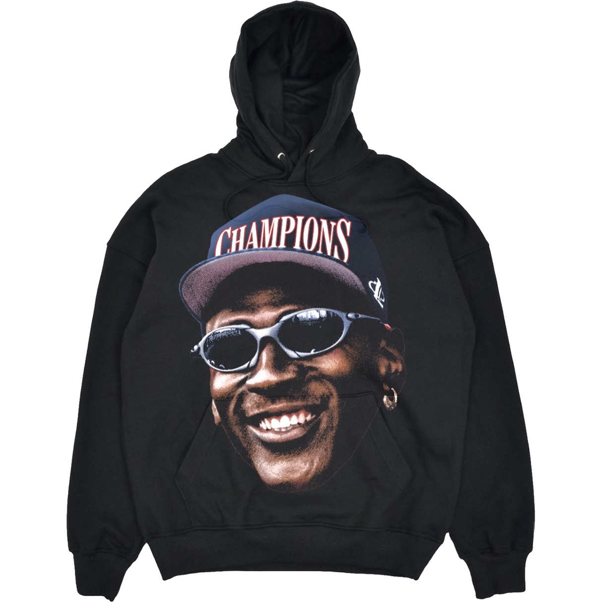 JORDAN BIG HEAD HOODIE (BLACK)