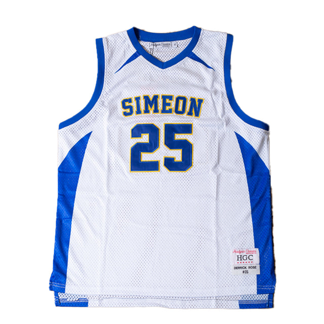 YOUTH DERRICK ROSE WHITE HS BASKETBAL JERSEY - Allstarelite.com