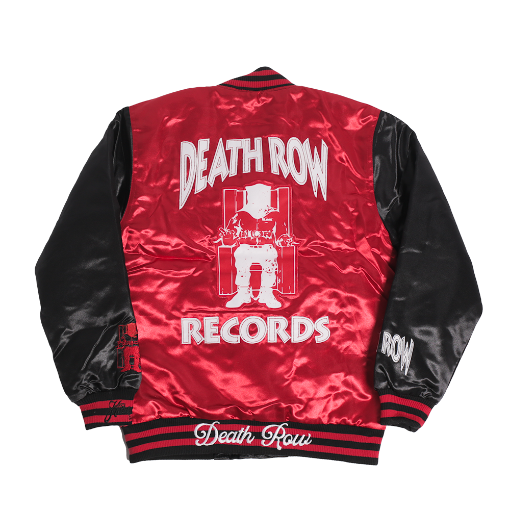 DEATH ROW RECORDS SATIN JACKET (RED)