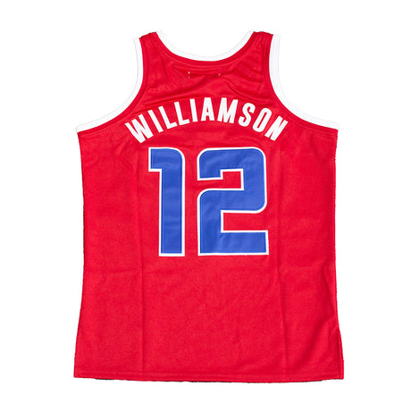 ZION WILLIAMSON ALTERNATE HIGH SCHOOL BASKETBALL JERSEY RED - Allstarelite.com