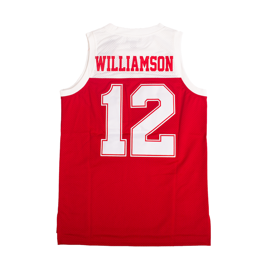 ZION WILLIAMSON RED HIGH SCHOOL BASKETBALL YOUTH JERSEY - Allstarelite.com