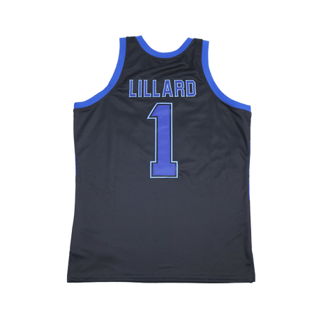 DAMIAN LILLARD ALTERNATE BASKETBALL JERSEY BLACK - Allstarelite.com