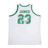 LEBRON JAMES WHITE ALTERNATE BASKETBALL JERSEY - Allstarelite.com